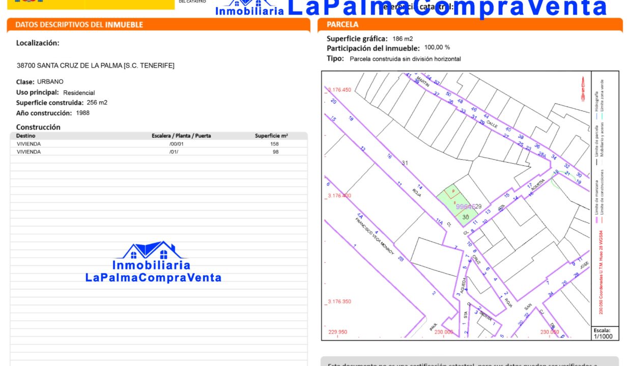 Certificación Descriptiva y Gráfica Catastral 9964530BS370